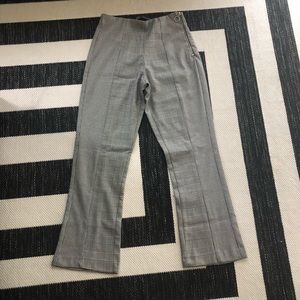 Bershka plaid pants brand new with tags size 4